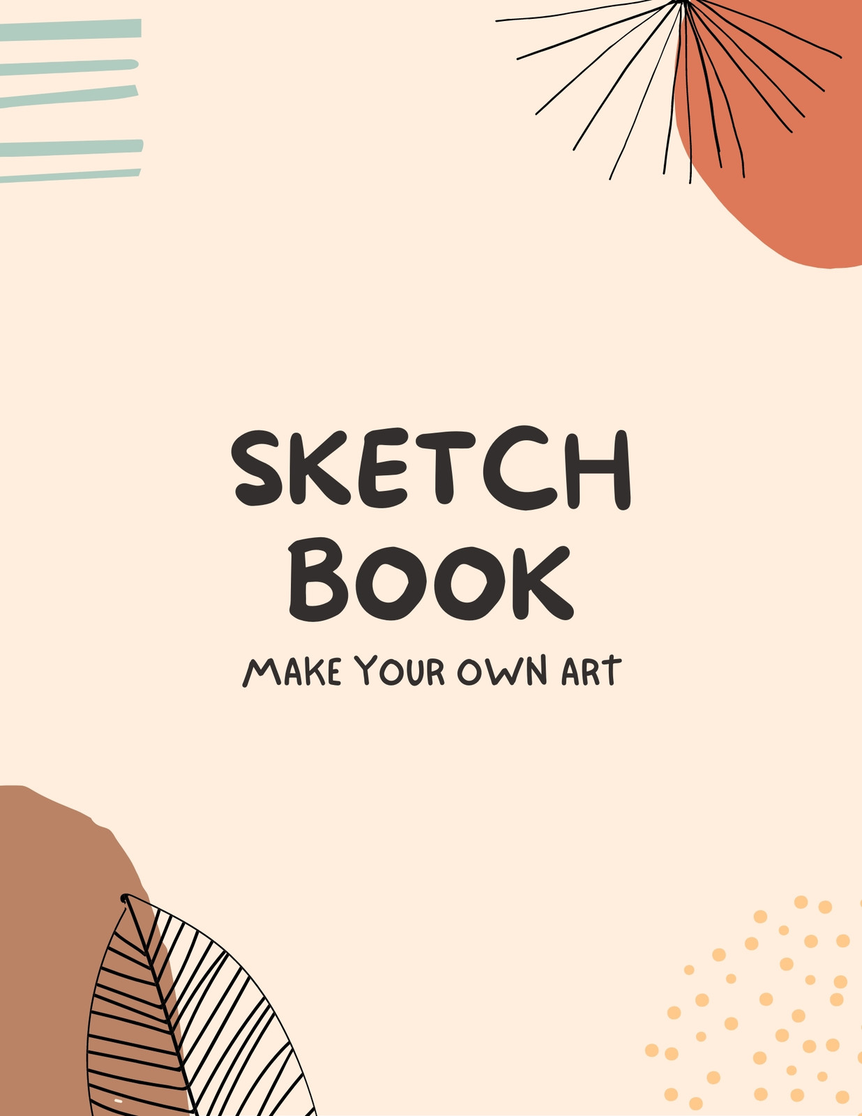 Fashion Sketchbook Canva Template Graphic by KDP Design Printable