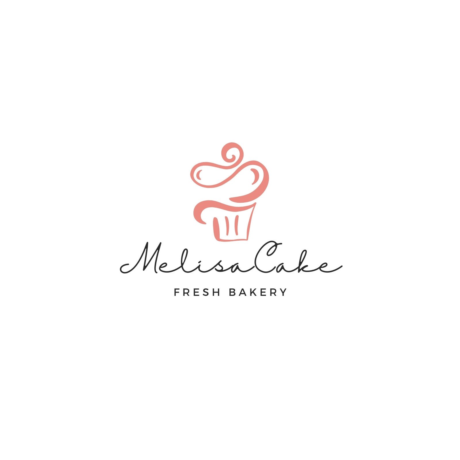 White And Green Illustration Cake Shop Logo Template and Ideas for Design |  Fotor
