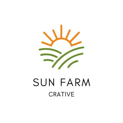 Free and customizable farm logo templates