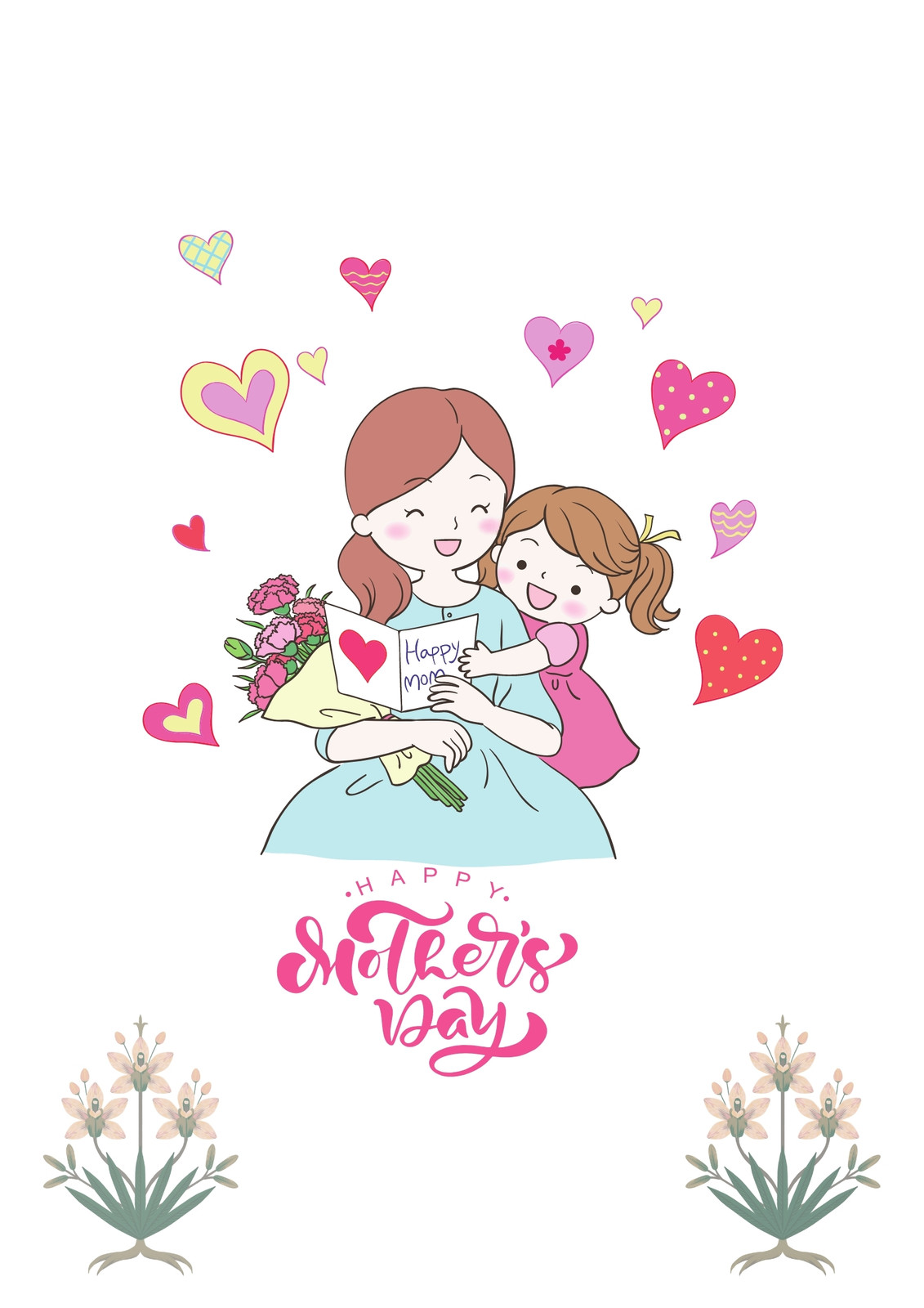 Mothers Day Coloring Posters – Debbie Lynn