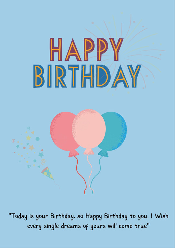 Page 2 - Free, printable, customizable birthday posters | Canva
