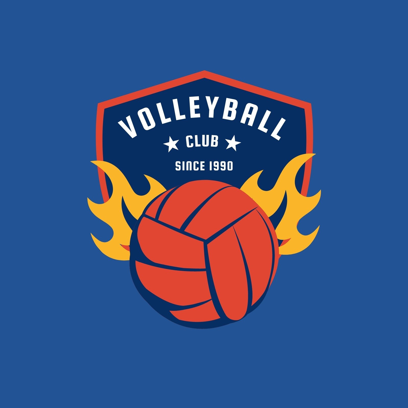 clu sports volleyball clipart