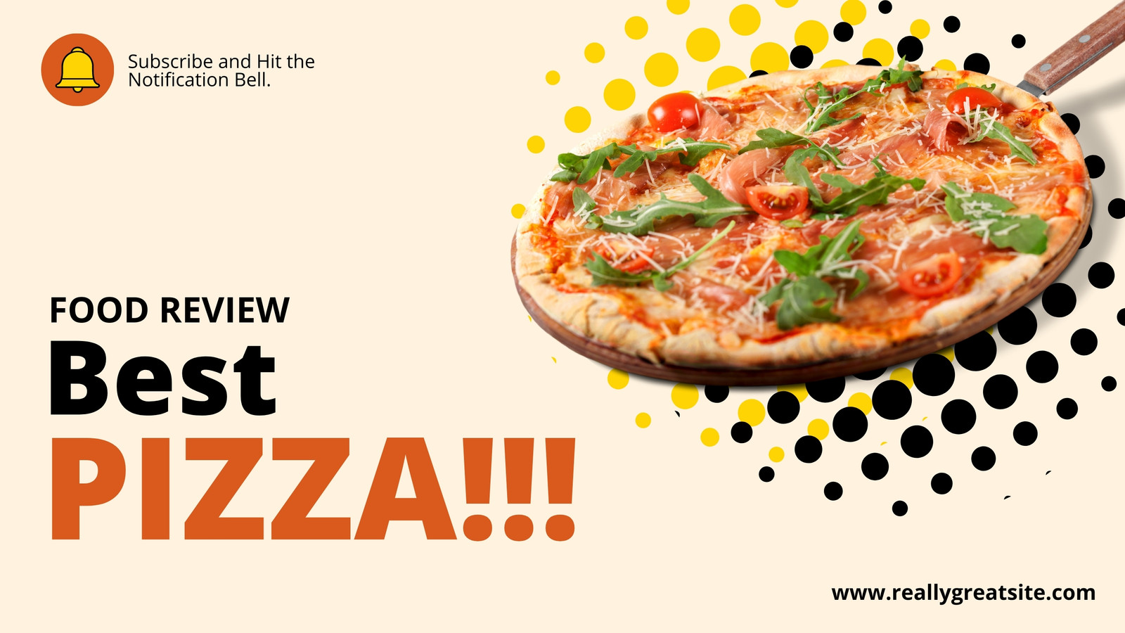 Premium Vector  Hot and fresh pizza food social media post