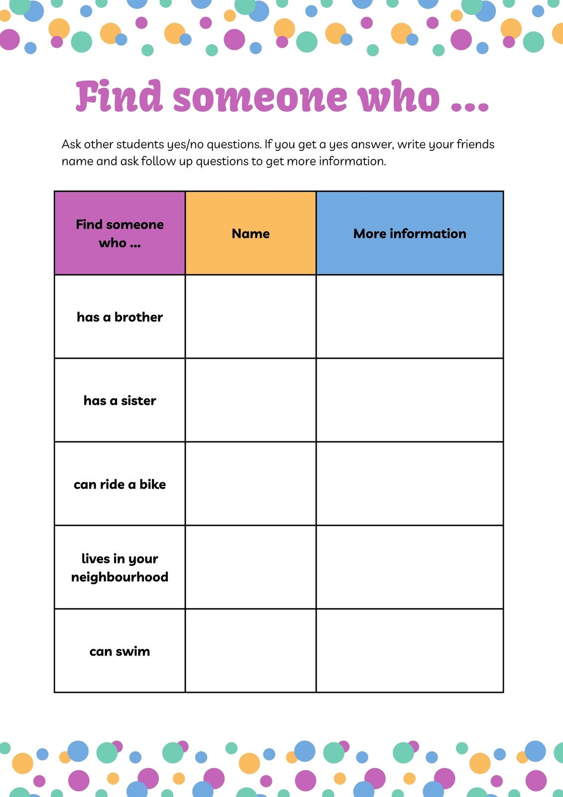 Emotion Cut & Paste Worksheets: Yes/No Questions