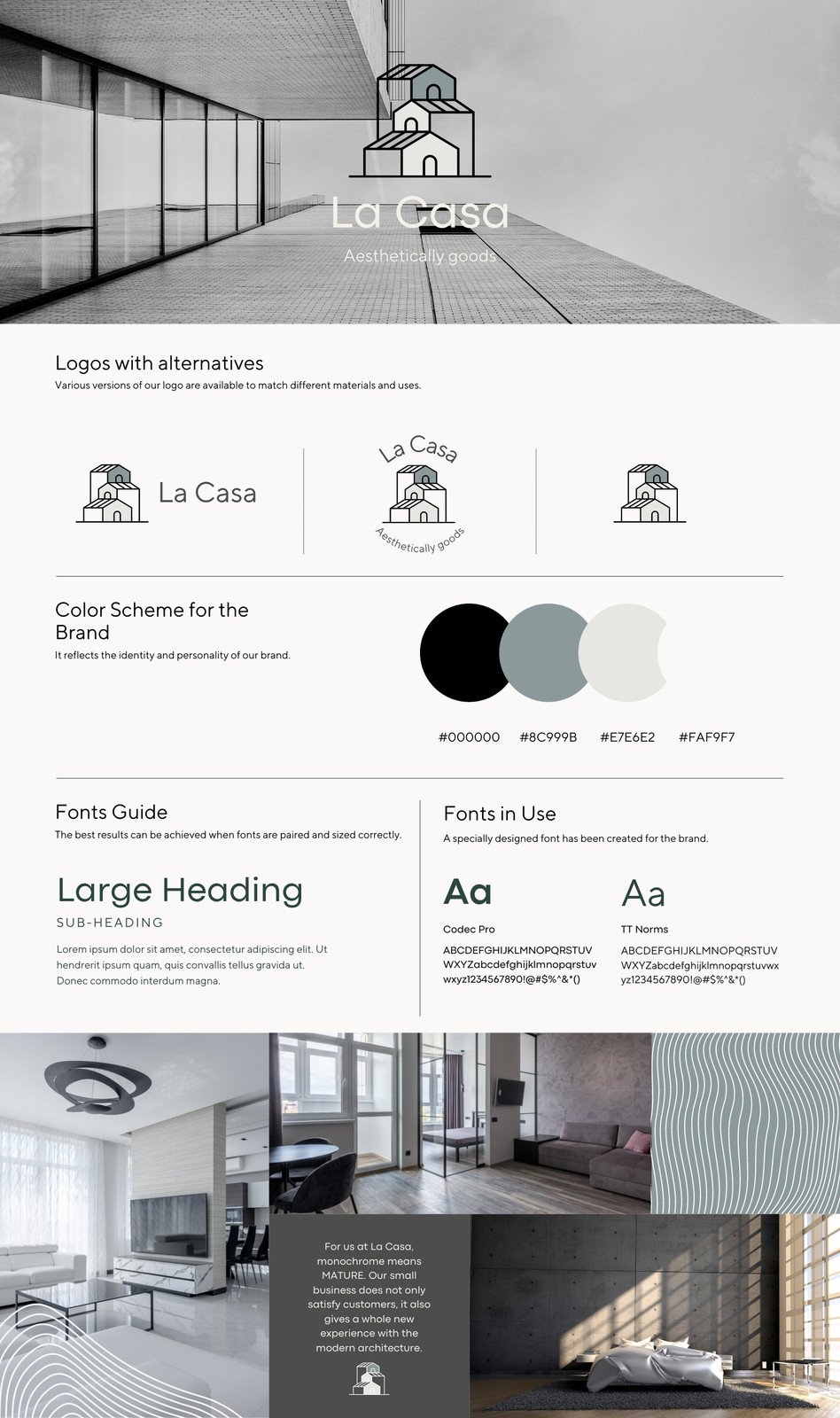 Interior Design Portfolio Template Architecture Presentation - Etsy