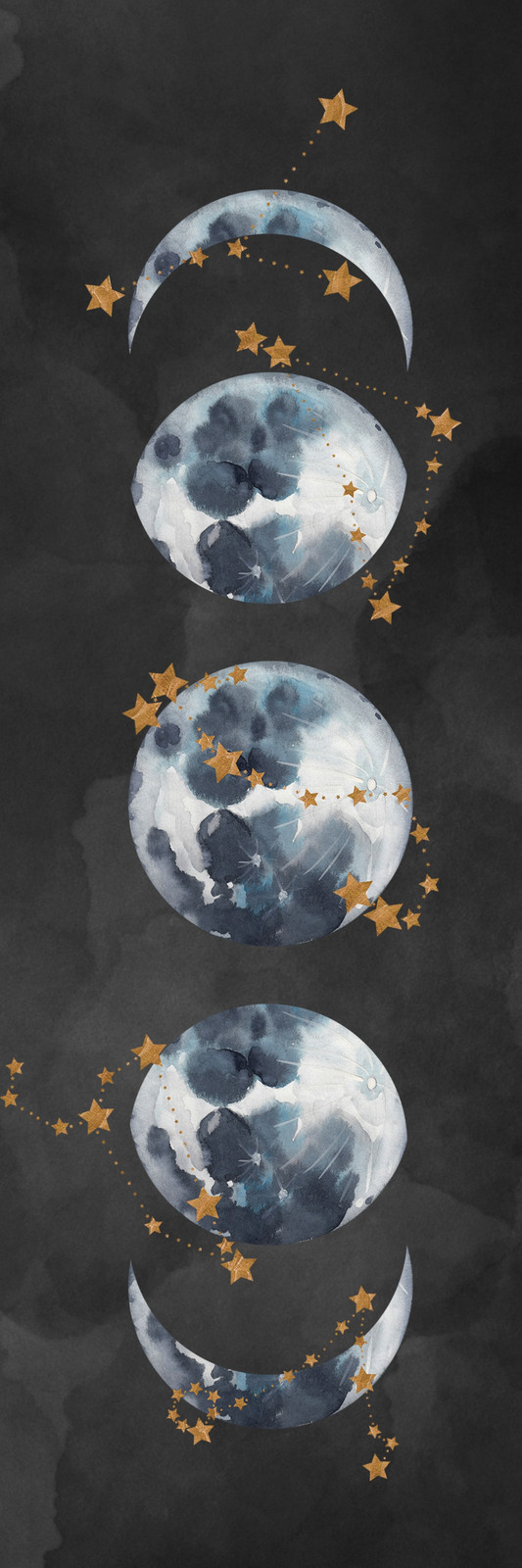 Moon And Stars Wallpaper  NawPic