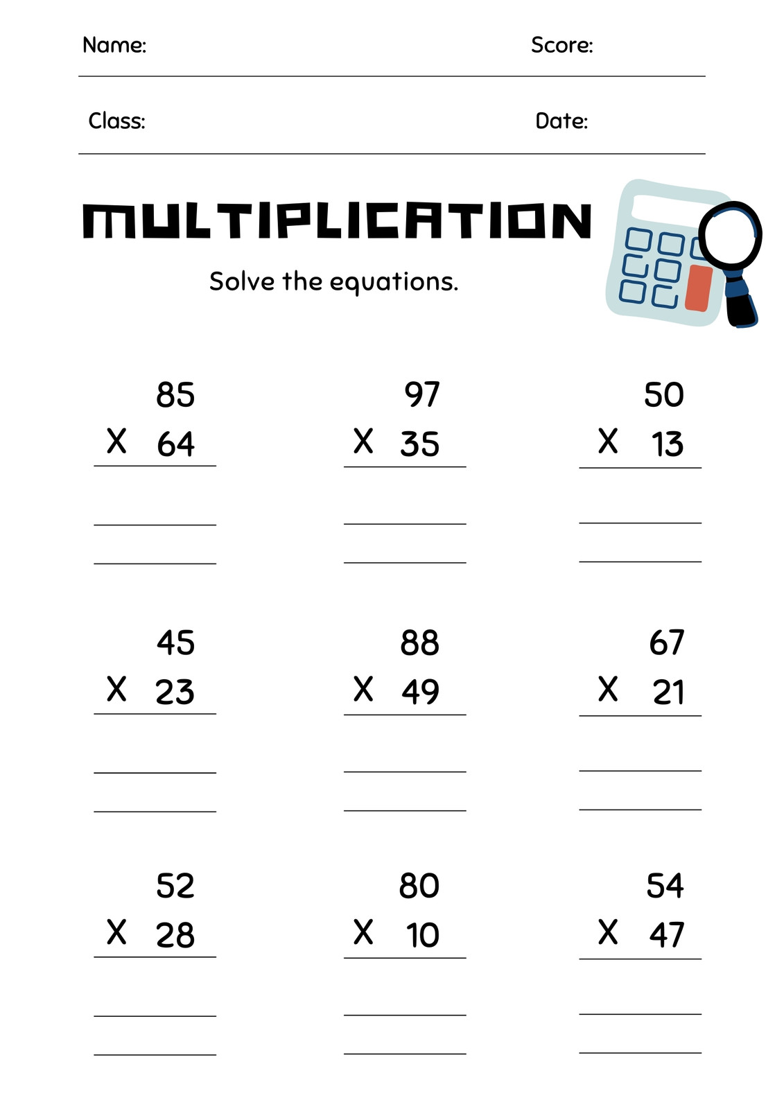 page 8 free customizable math worksheets canva