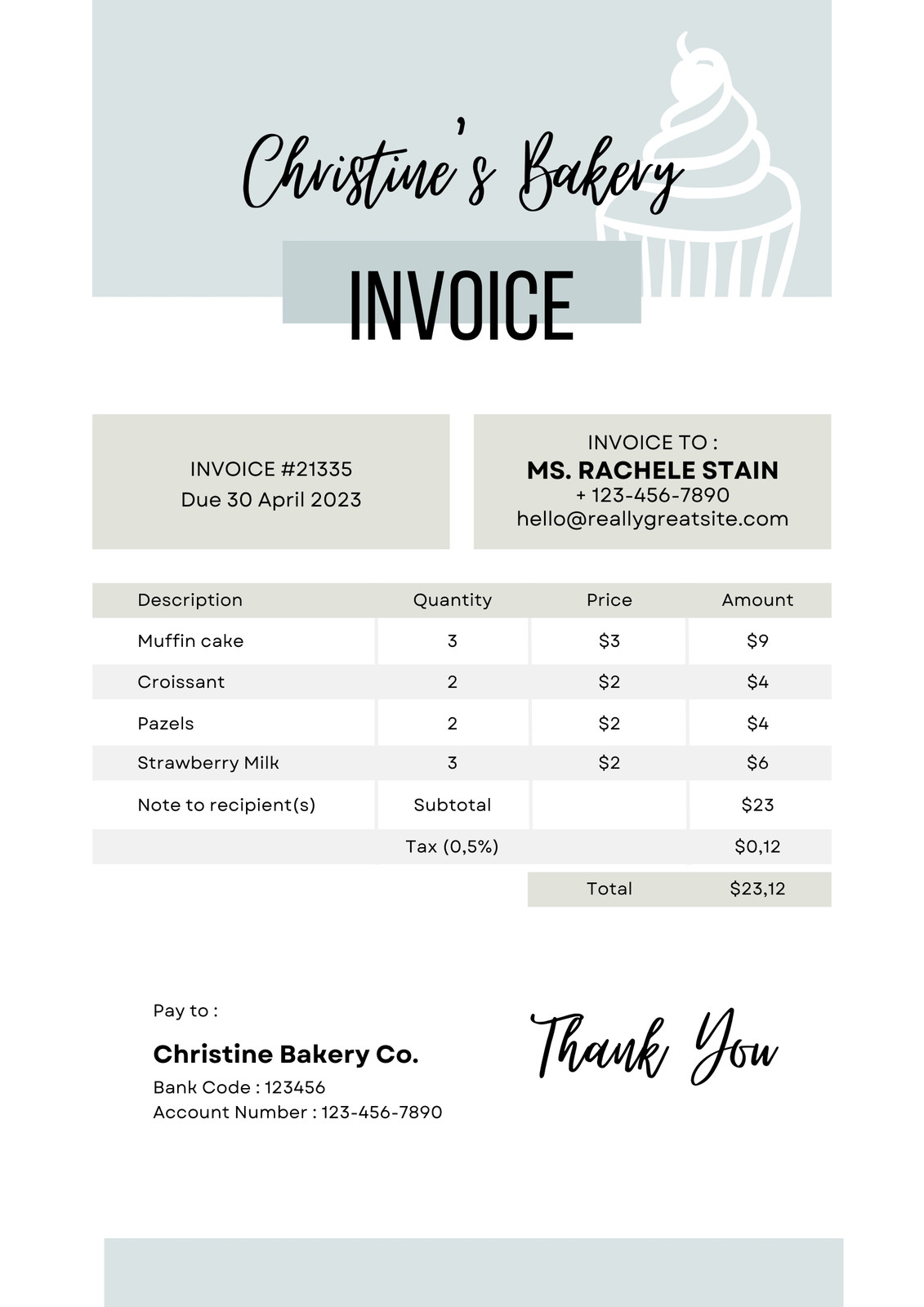 Page 3 - Free printable, customizable service invoice templates | Canva