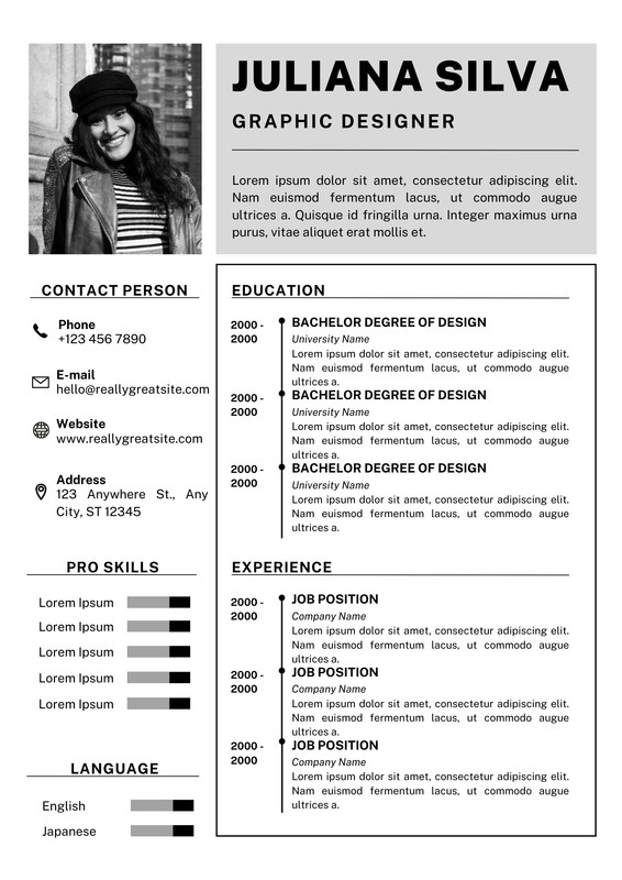 Page 4 - Free Simple Resume Templates - 100% Customizable | Canva