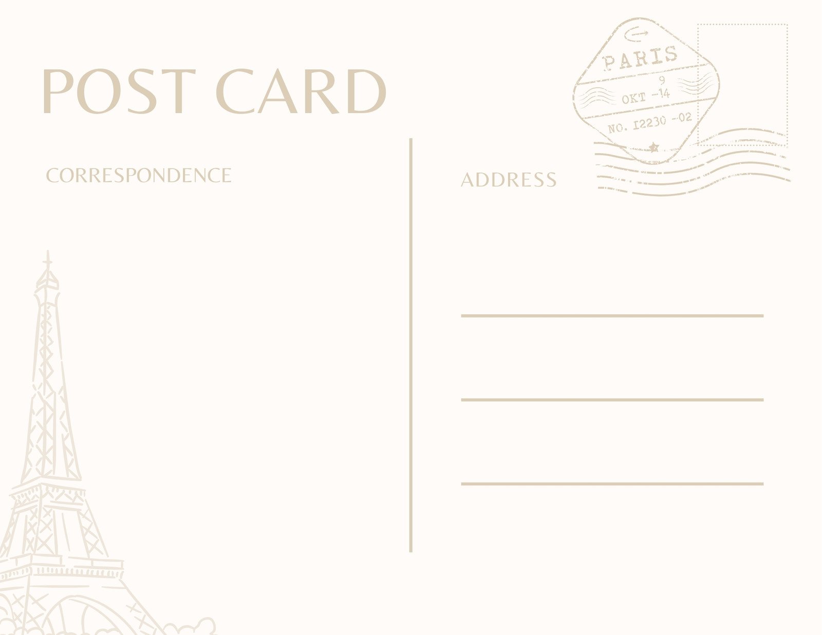 15+ Old Postcard Templates – Free Sample, Example, Format Download