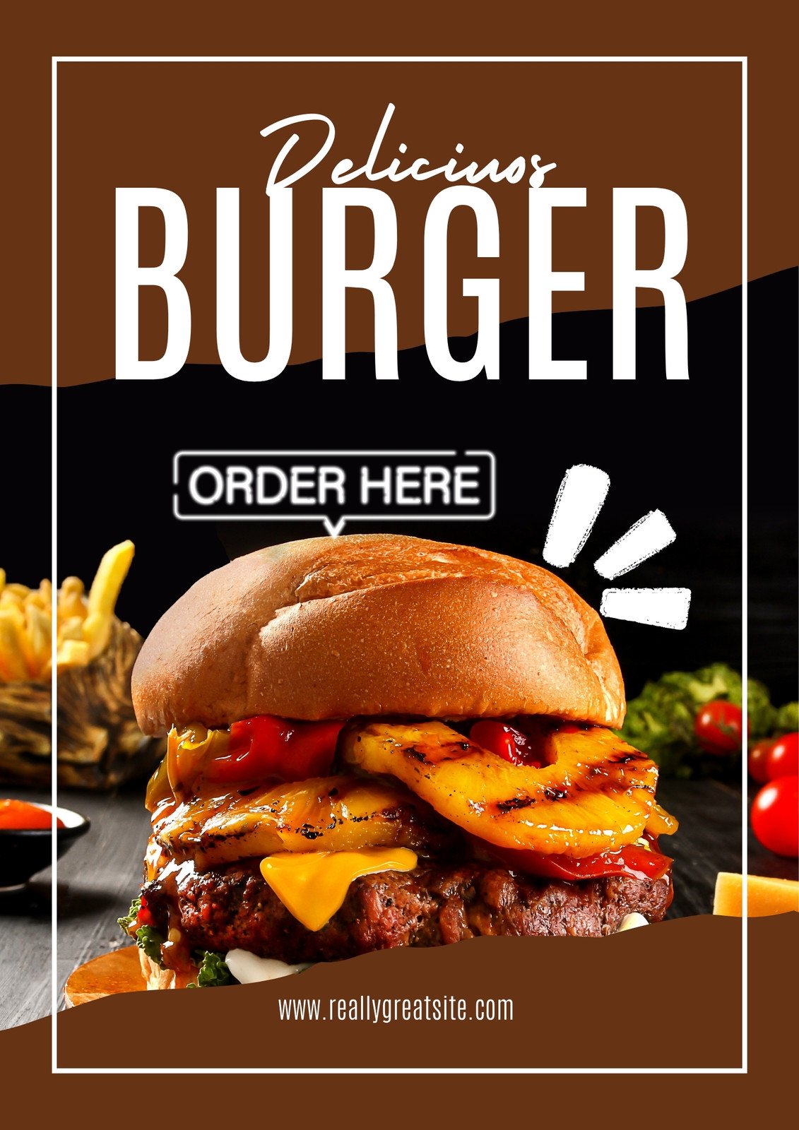 Burger Poster
