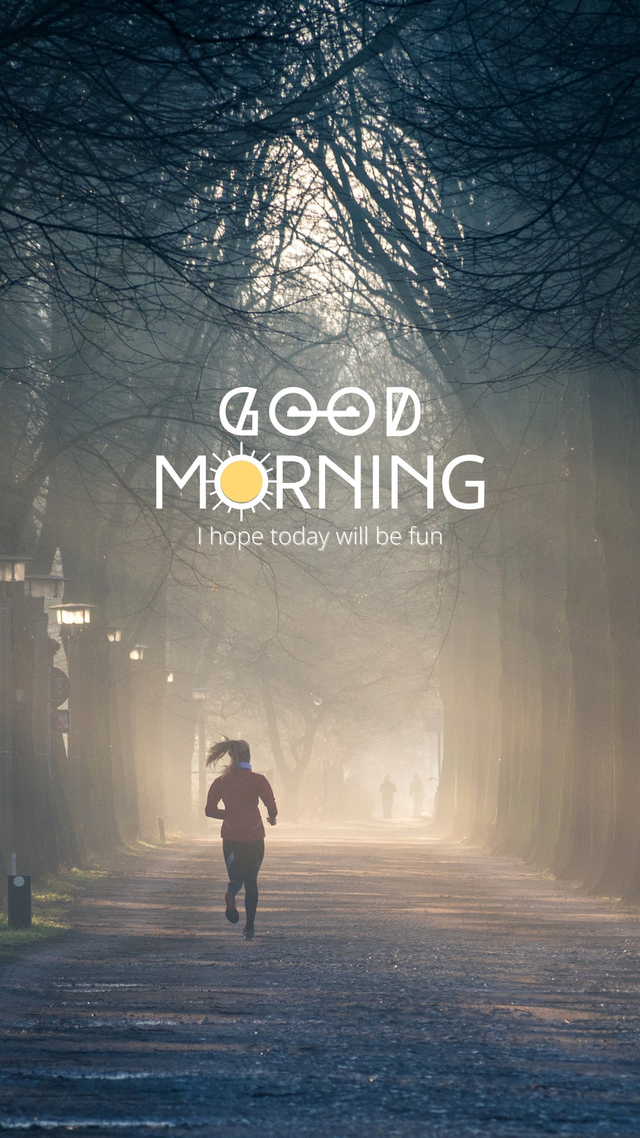 Free and customizable good morning wallpaper templates