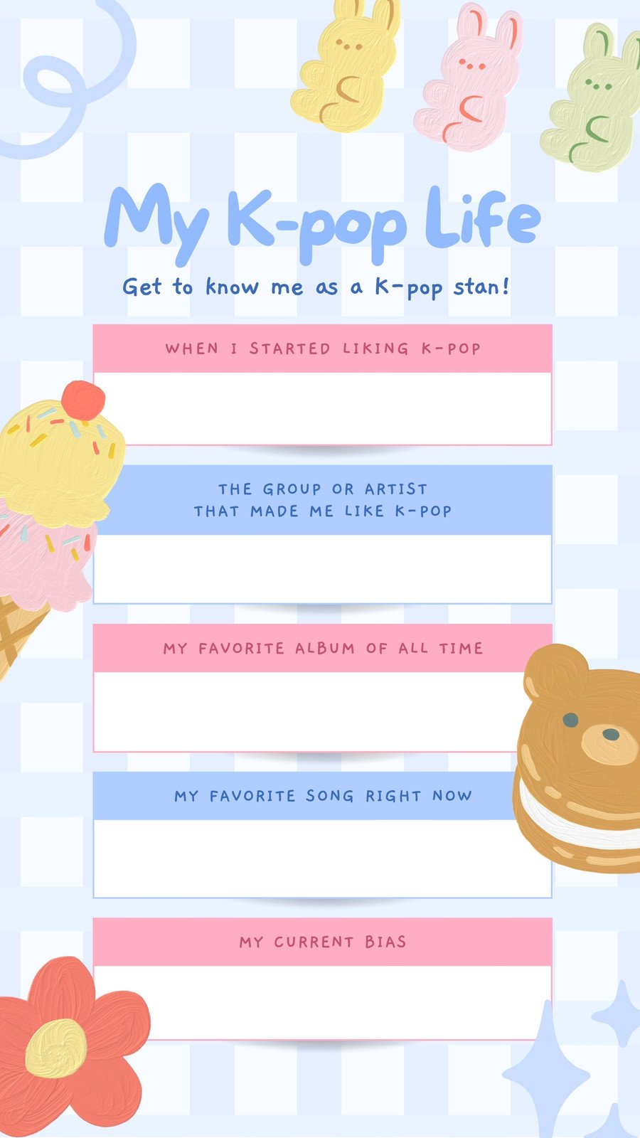 7 Kpop sticker templates ideas  sticker template, lomo card, pop