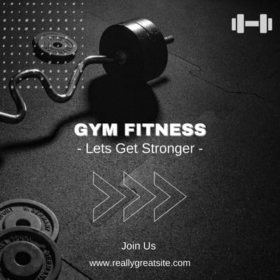Free and customizable gym templates