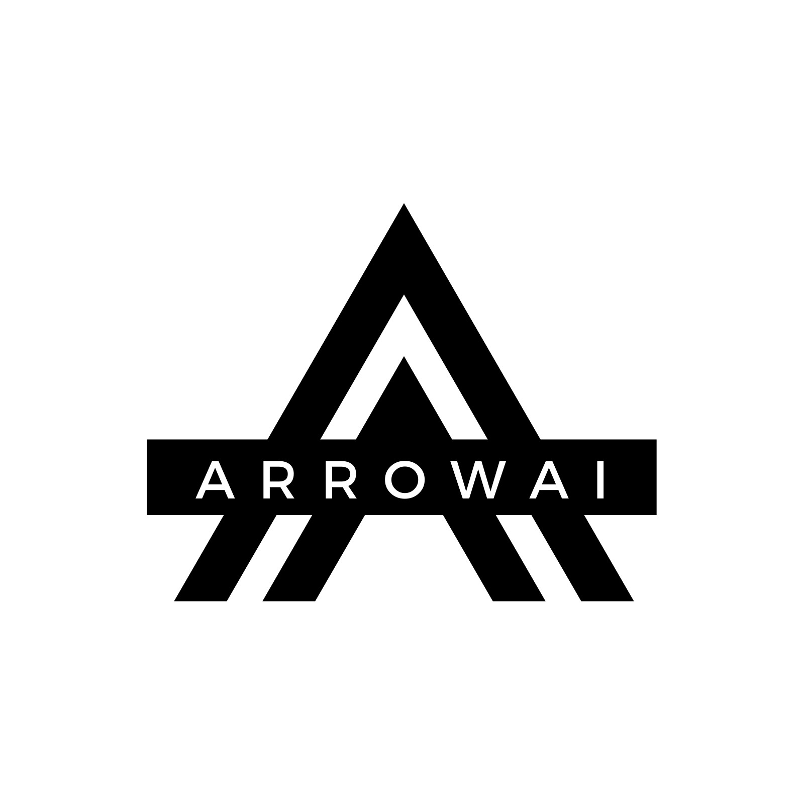 black arrow logo