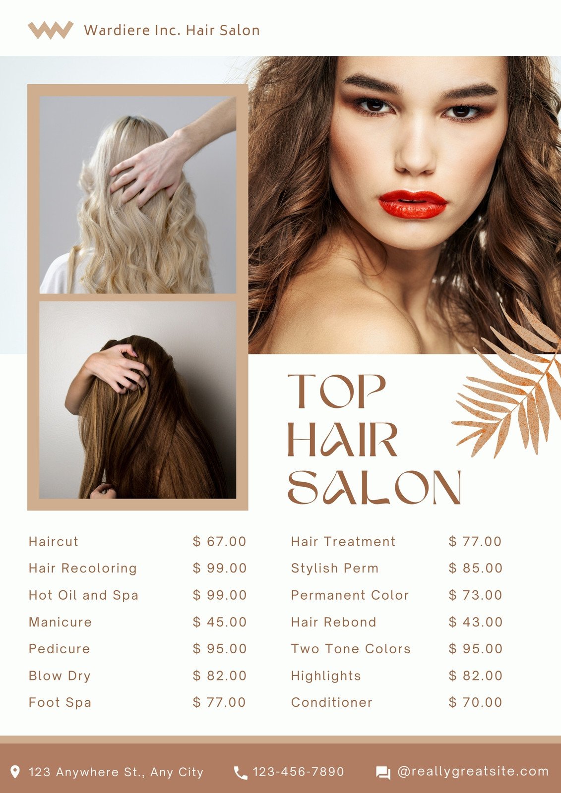 Customize 101+ Hair Salon Flyers Templates Online - Canva