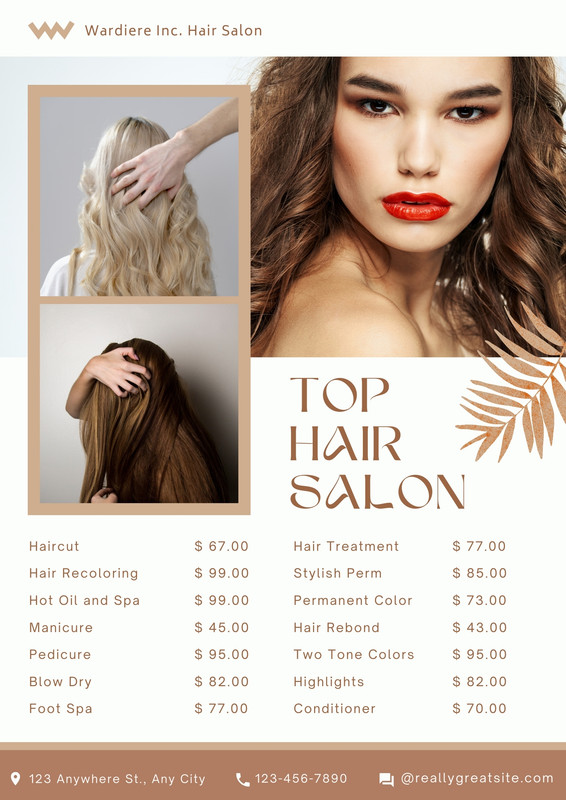 Customize 171+ Hair Salon Flyers Templates Online - Canva