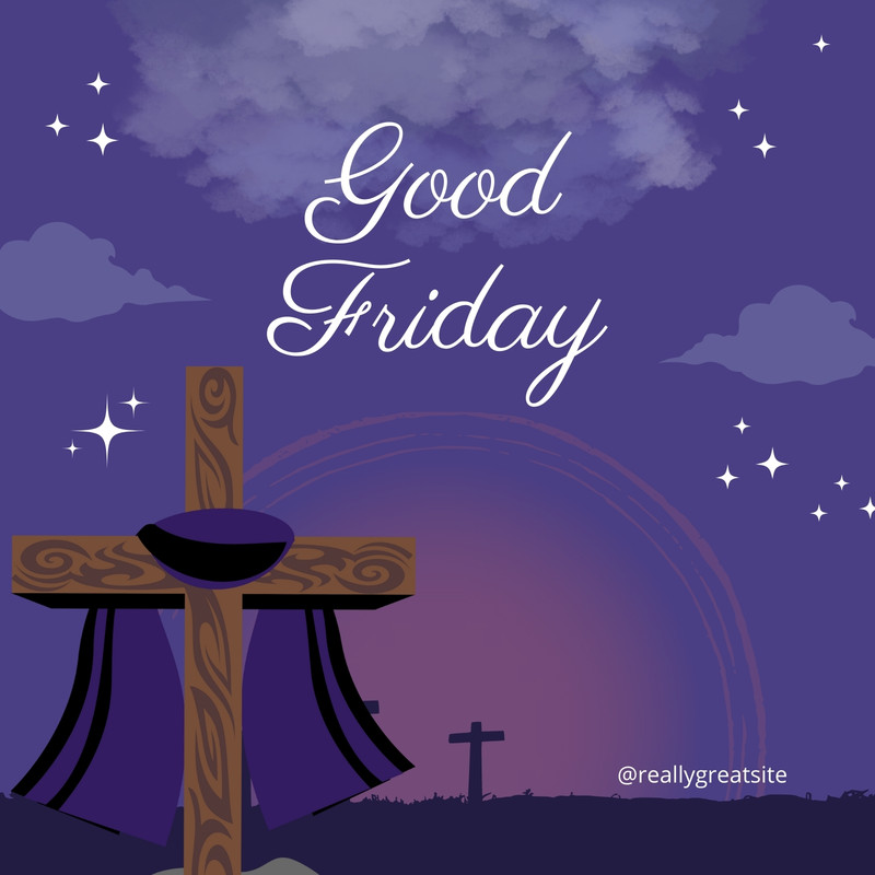 Free and customizable good friday templates