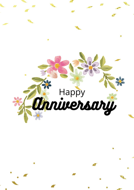 Page 6 - Free and customizable anniversary templates