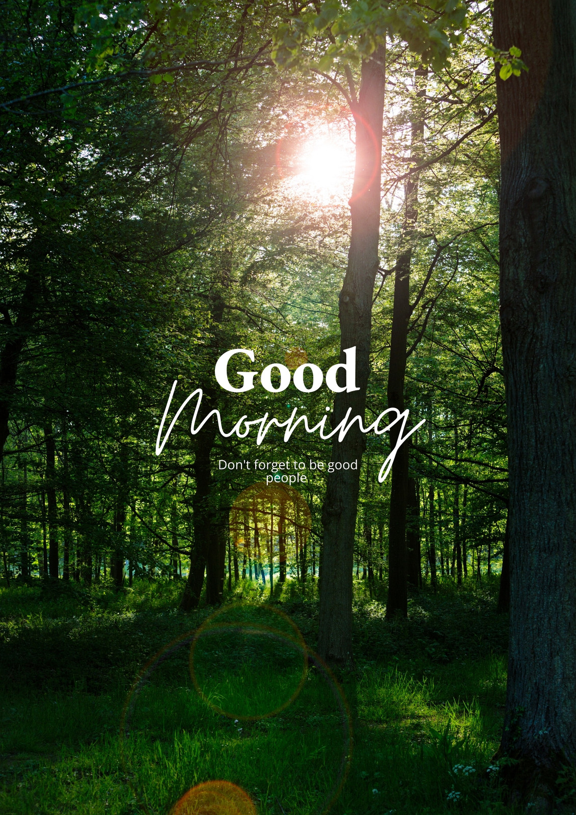 Page 18 - Free and customizable good morning templates
