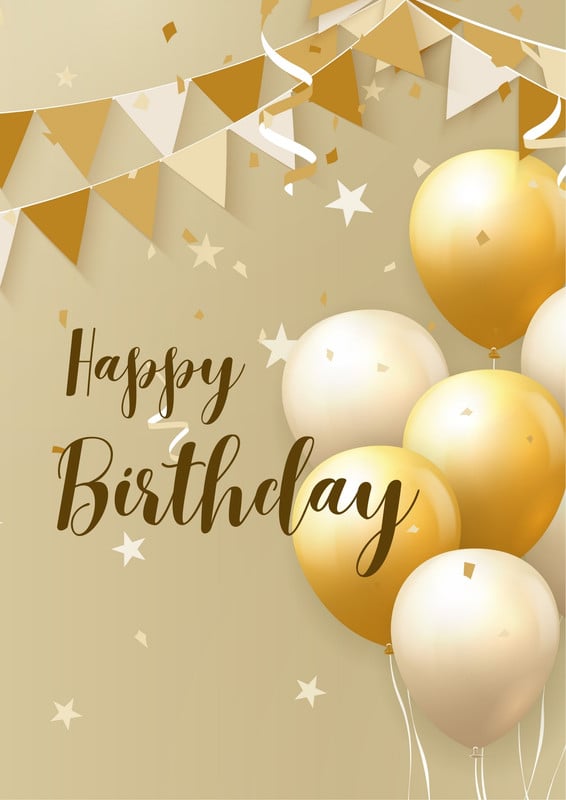 Page 7 - Free, printable, customizable birthday posters | Canva