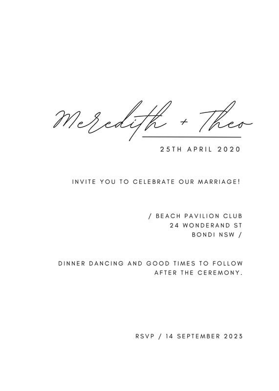 Page 3 - Wedding invitation templates to customize for free | Canva