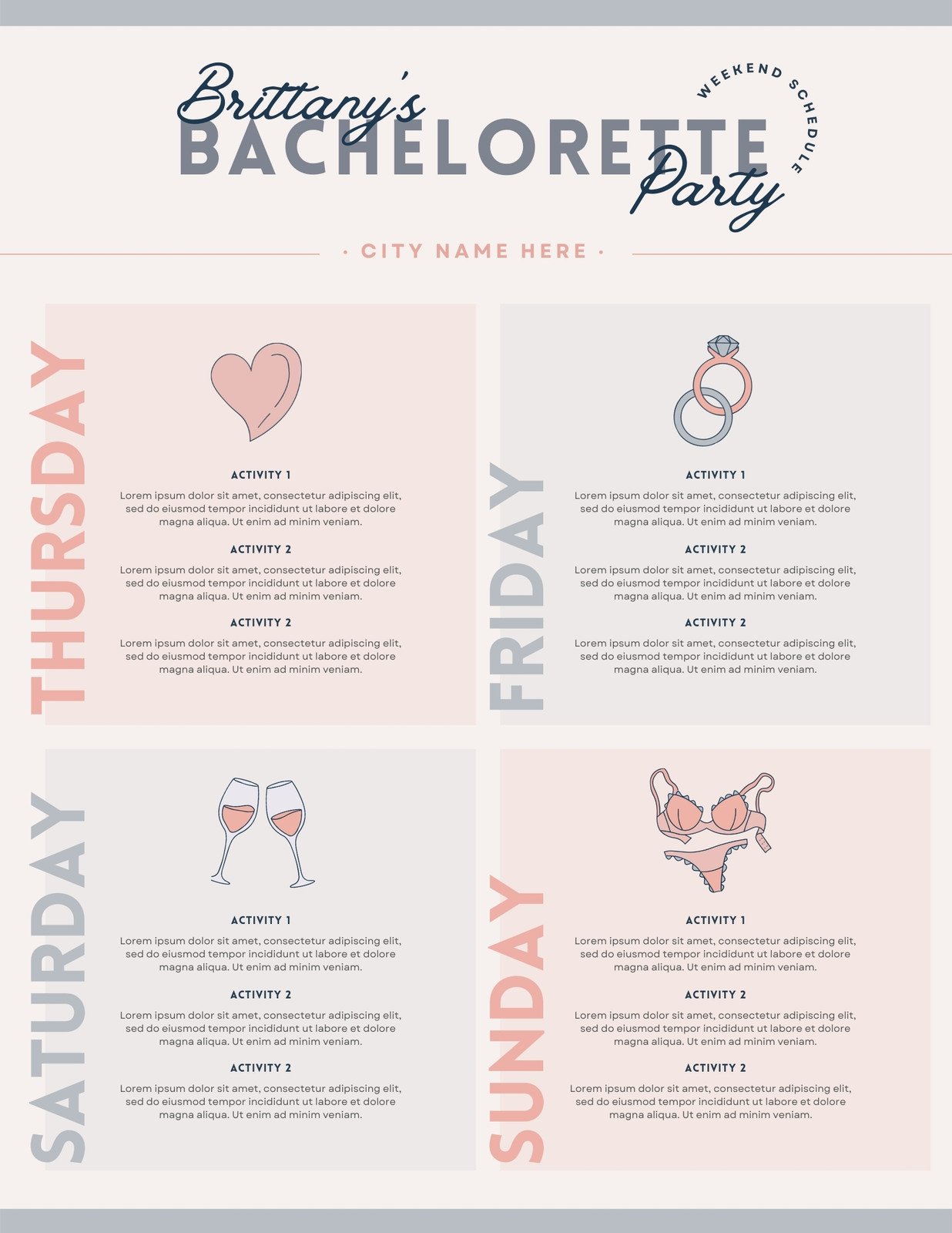 Page 17 - Free And Customizable Bridal Shower Templates