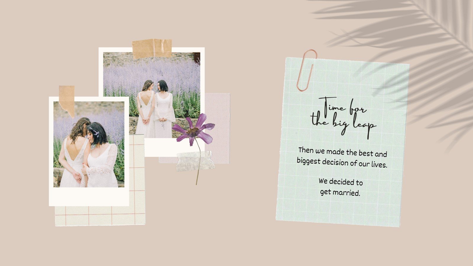 Neutral Beige Couple Anniversary Scrapbook Events and Special Interest  Presentation - Templates by Canva
