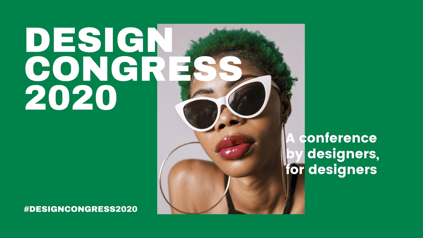 Green and White Trendy Design Conference Events and Special Interest Presentation