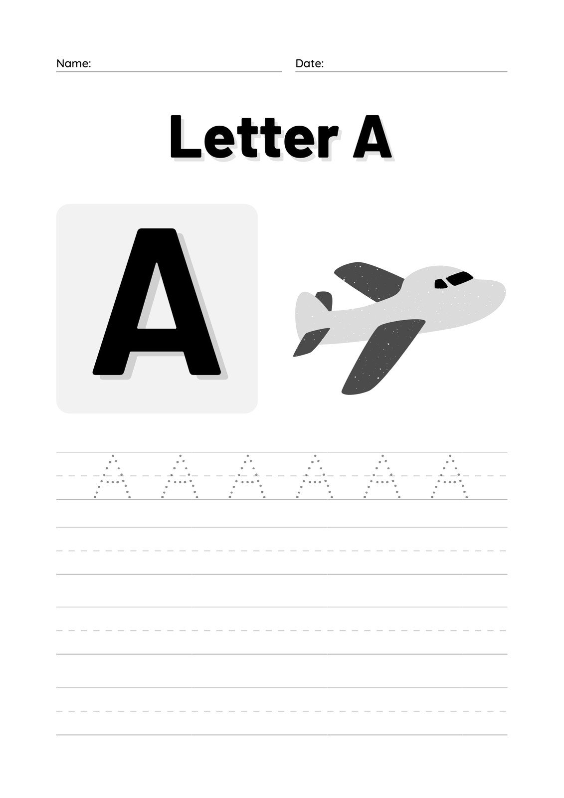 Customize 942+ Alphabet Worksheet Templates Online - Canva