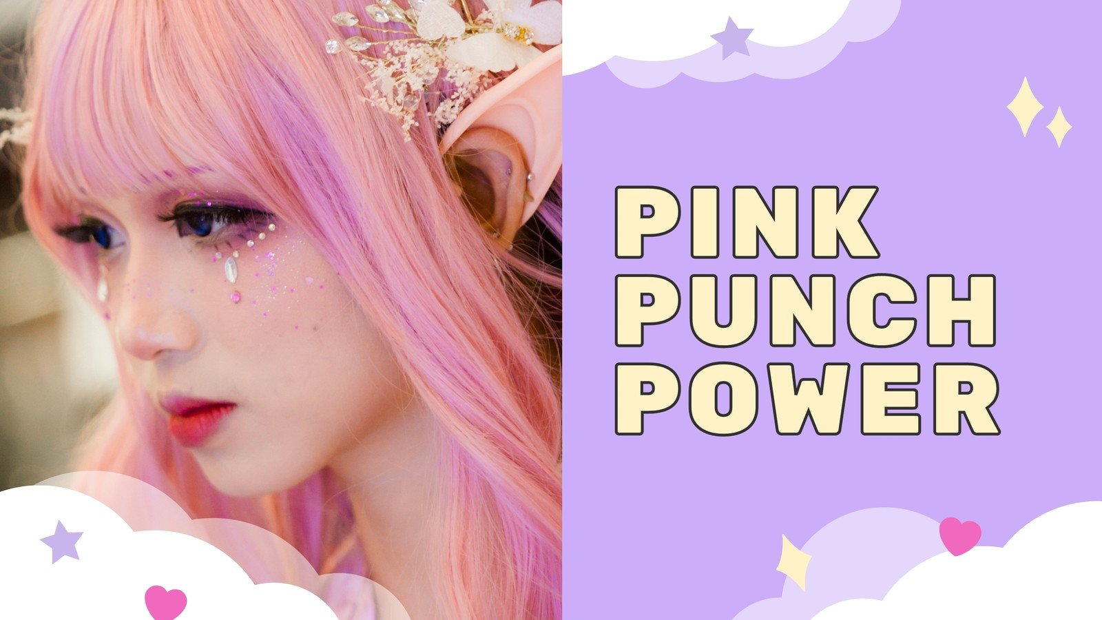 Purple and Pink Gamer Girl YouTube Thumbnail - Templates by Canva
