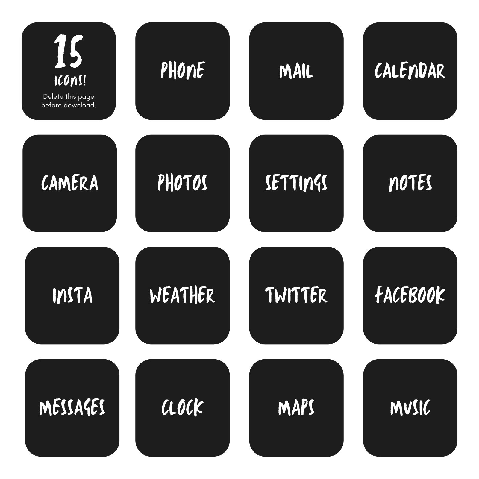 download template icon