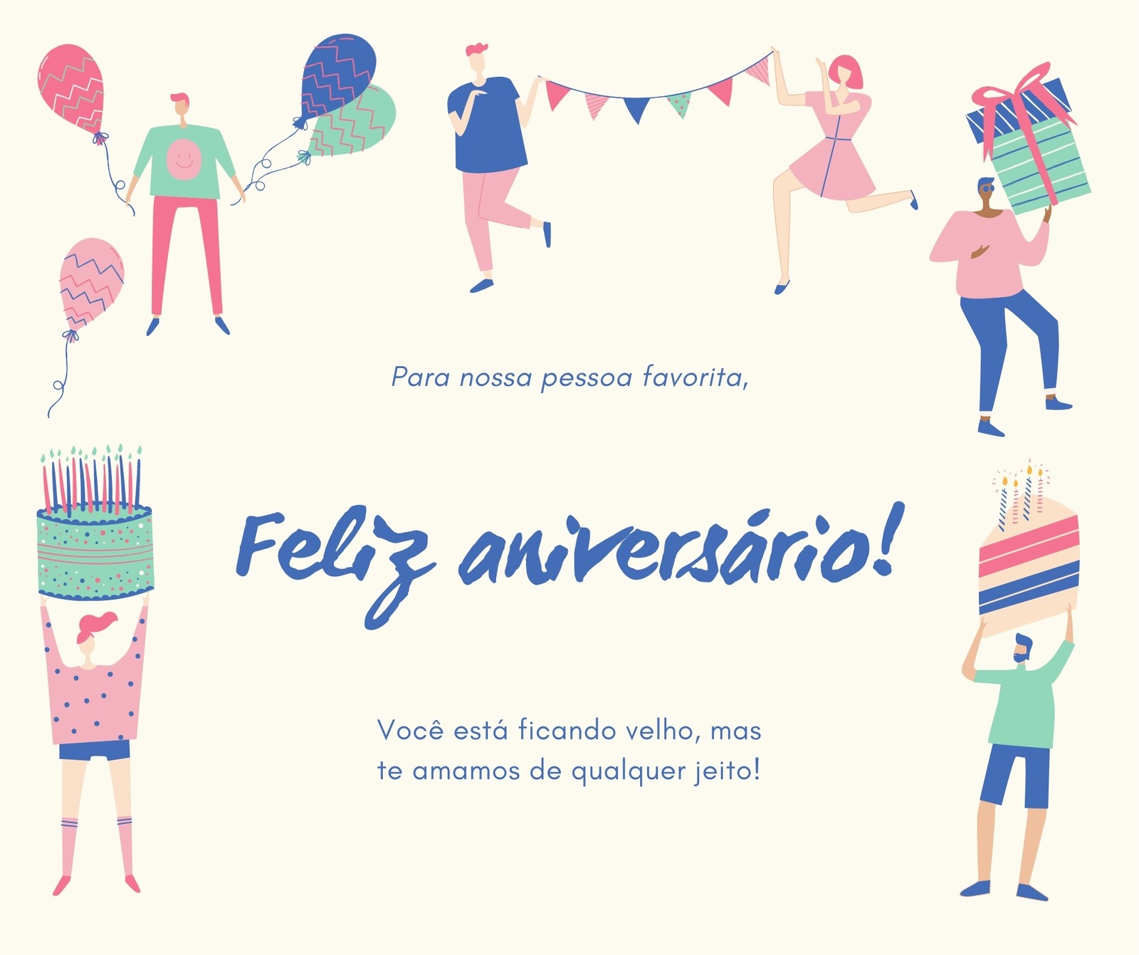 Página 2 – Personalize posts de aniversário para Facebook - Canva