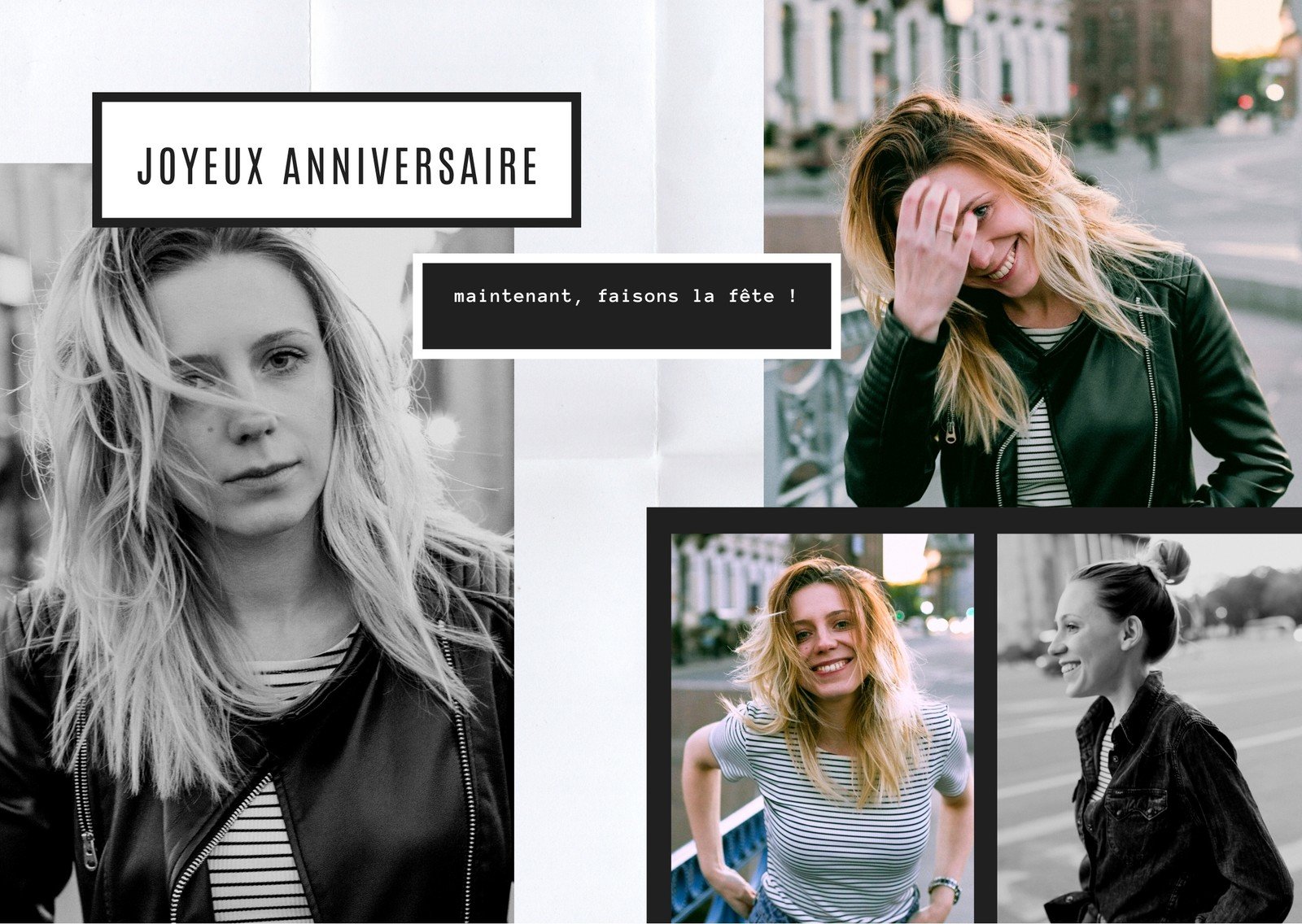 Bon anniversaire T-shirt premium Femme