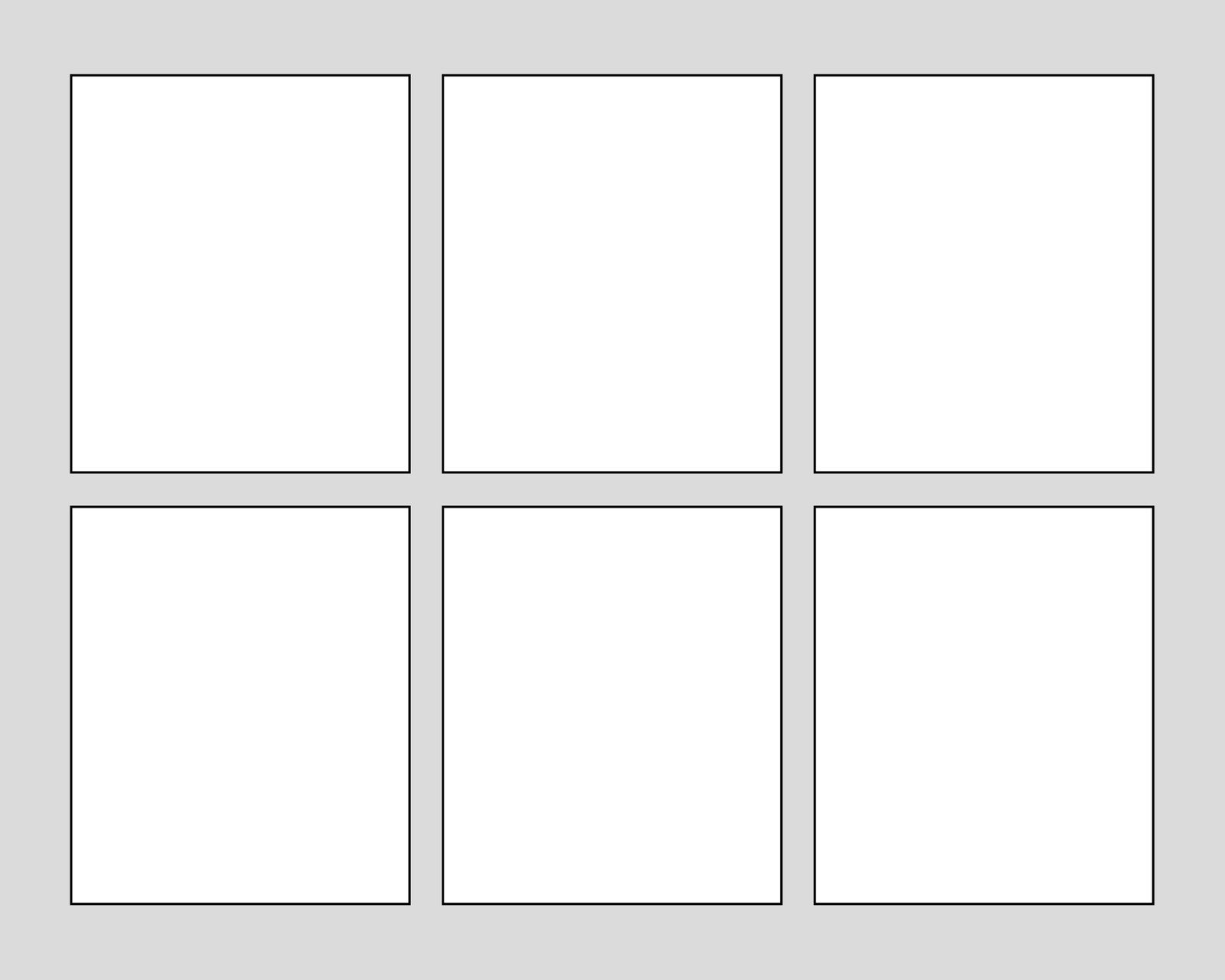 Comic Strips Template