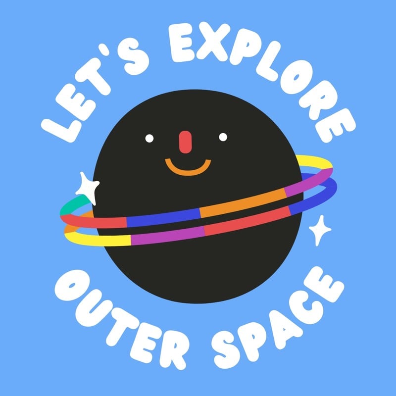 Planet Space Sticker - Planet Space Cute - Discover & Share GIFs