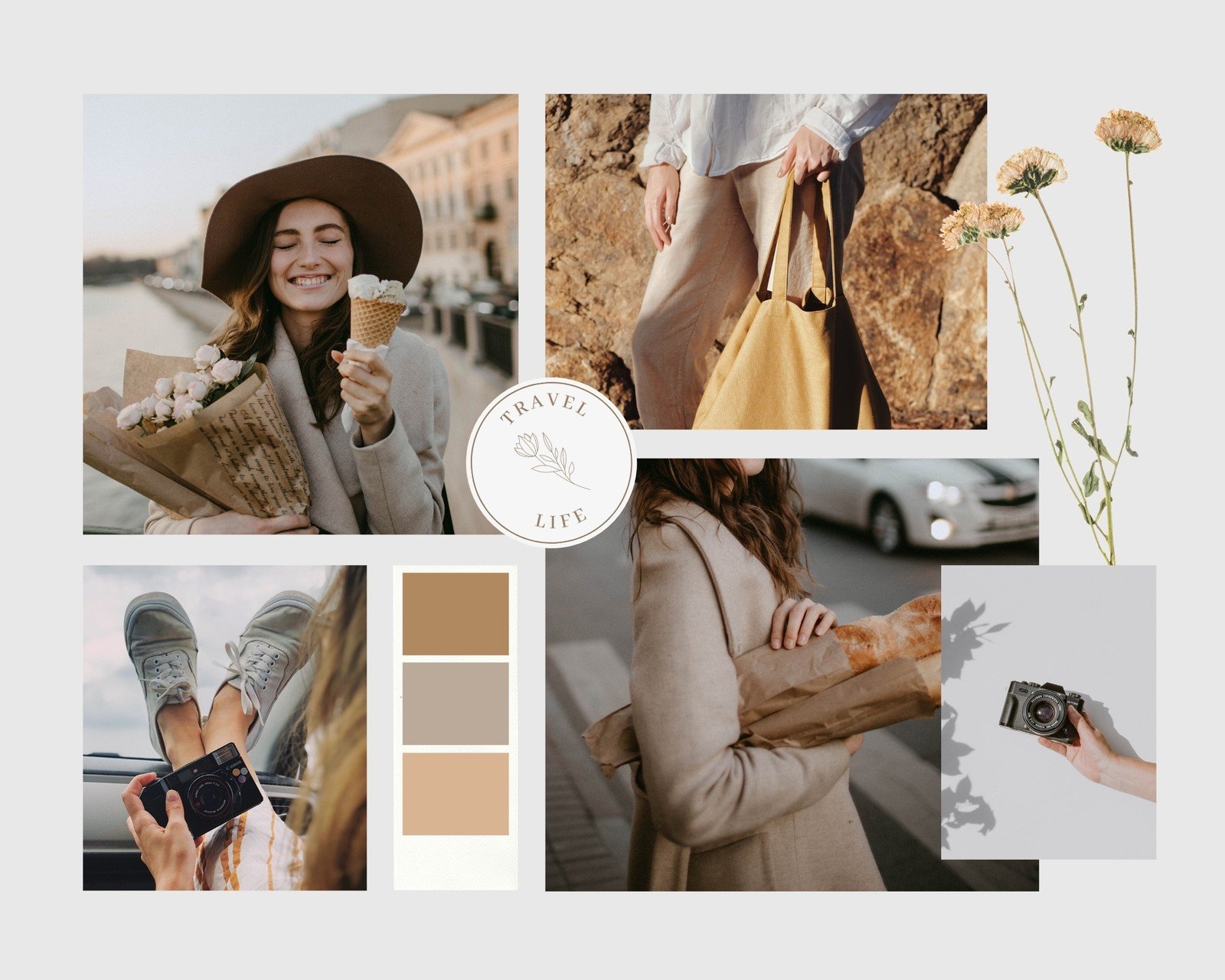 Free printable, customizable fashion photo collage templates | Canva