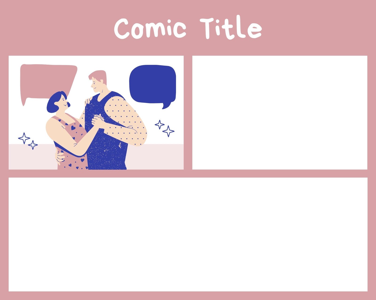 Free printable comic strip templates you can customize | Canva