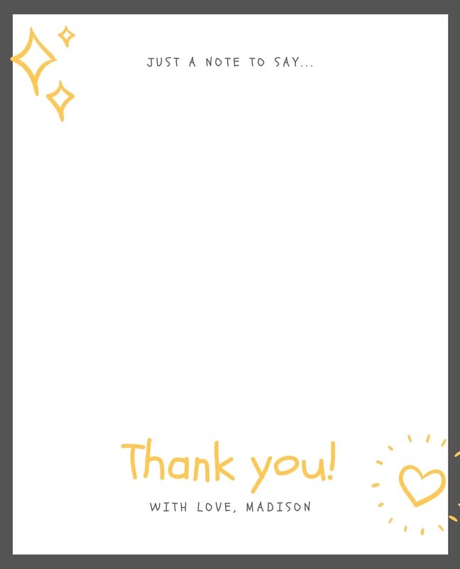 Free printable customizable note card templates | Canva