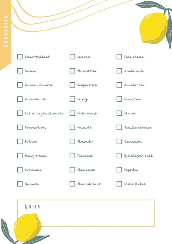 free custom downloadable checklist templates canva