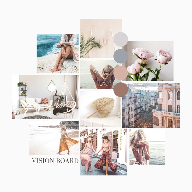 Page 2 - Free and customizable vision board templates