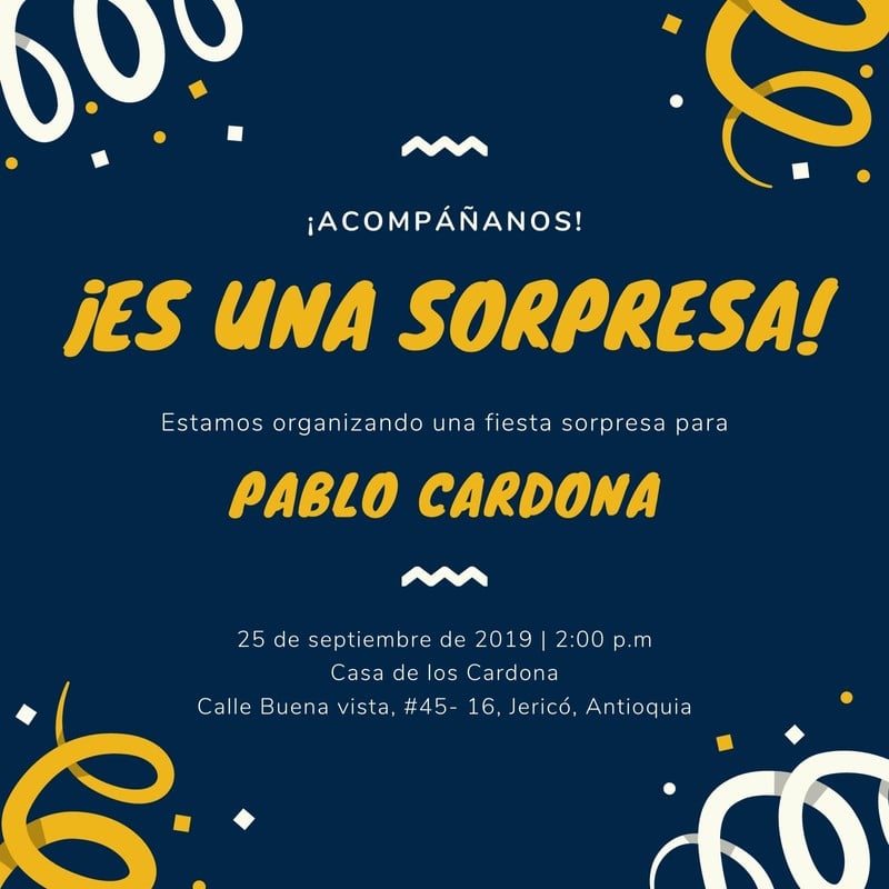 Plantillas Para Invitaciones De Todo Tipo Gratis Canva