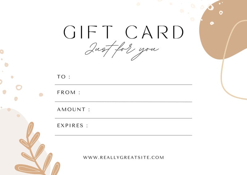 Buy Gift Certificate Template Gift Card Printable Customizable Gift  Certificate Personalized Gift Certificate Gift Certificate Printable Online  in India - Etsy