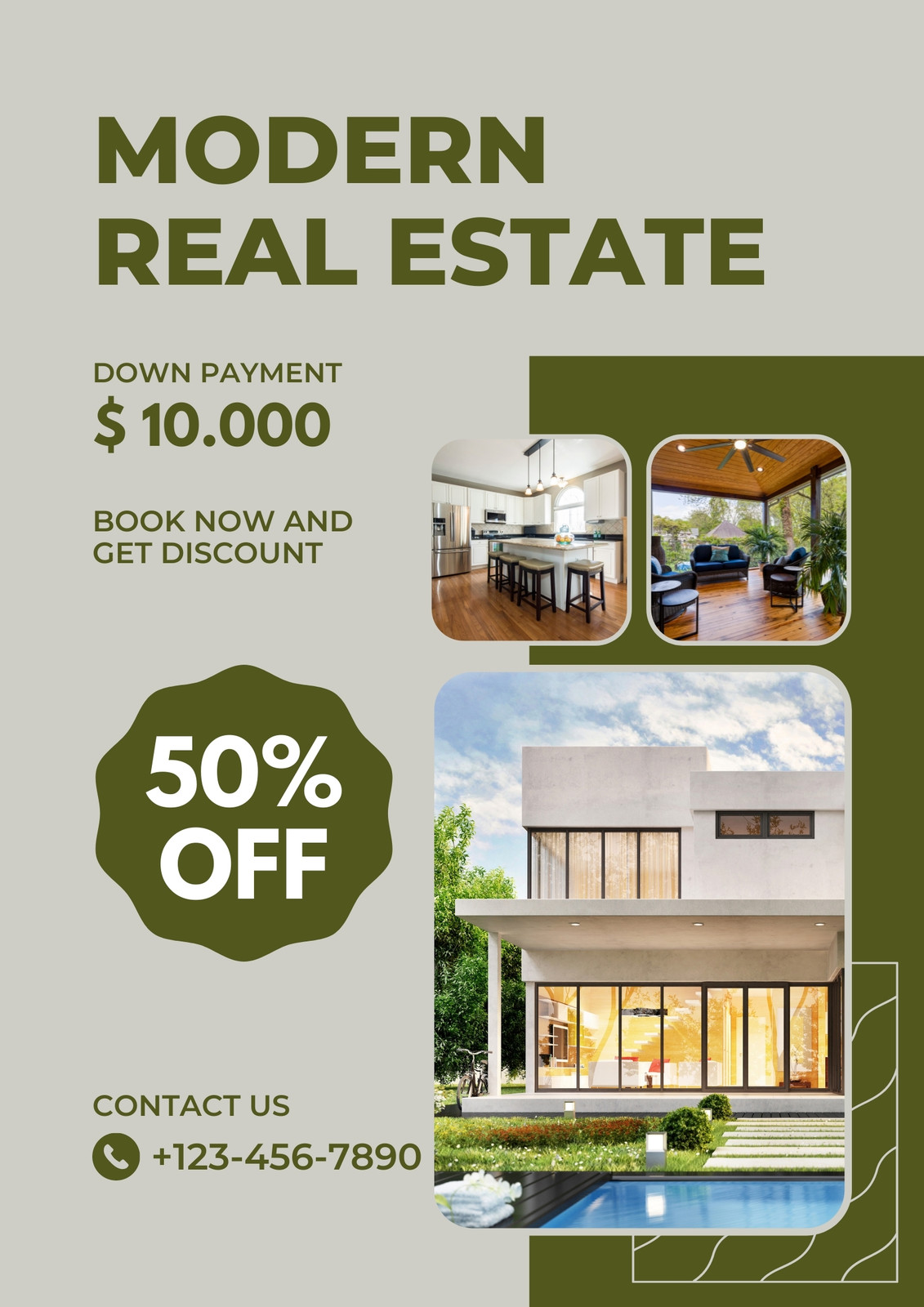 Free custom printable real estate flyer templates