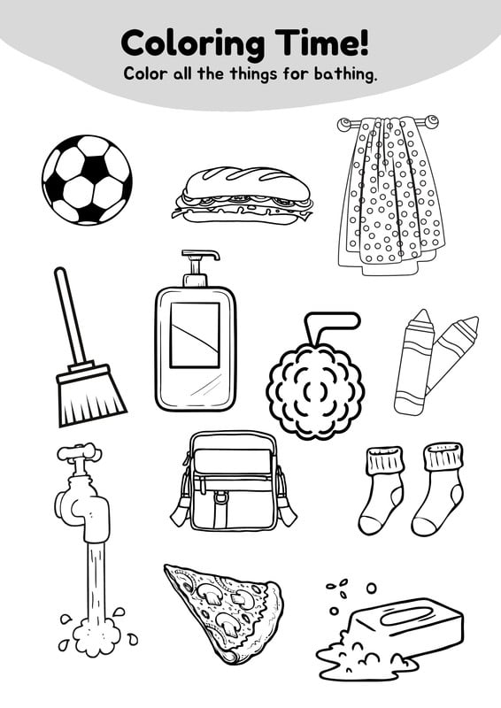 Page 4 - Free printable coloring page templates to customize | Canva