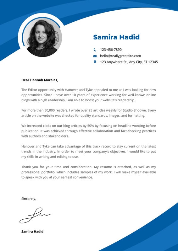 cover letter canva free