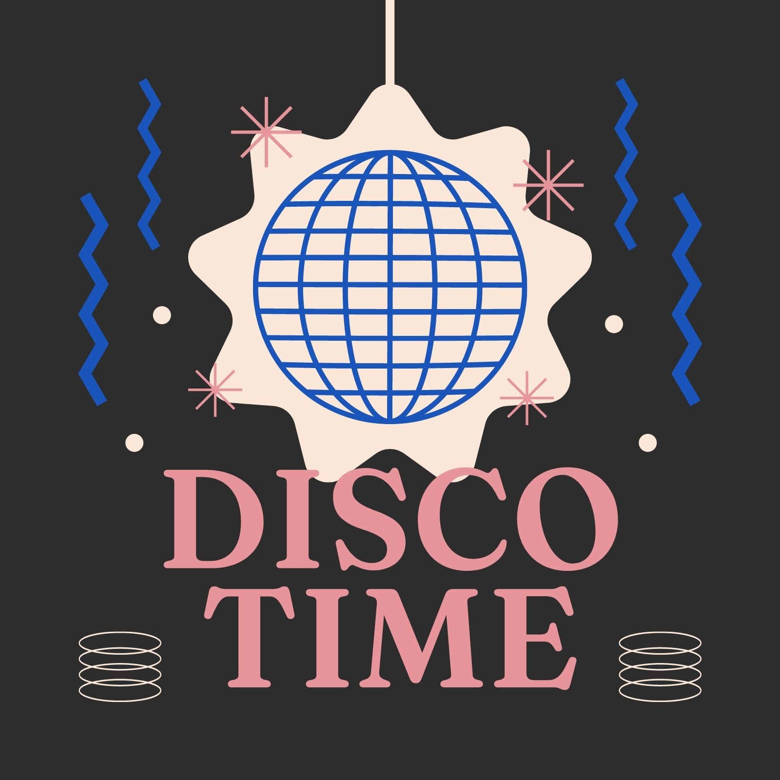 Free and customizable disco templates