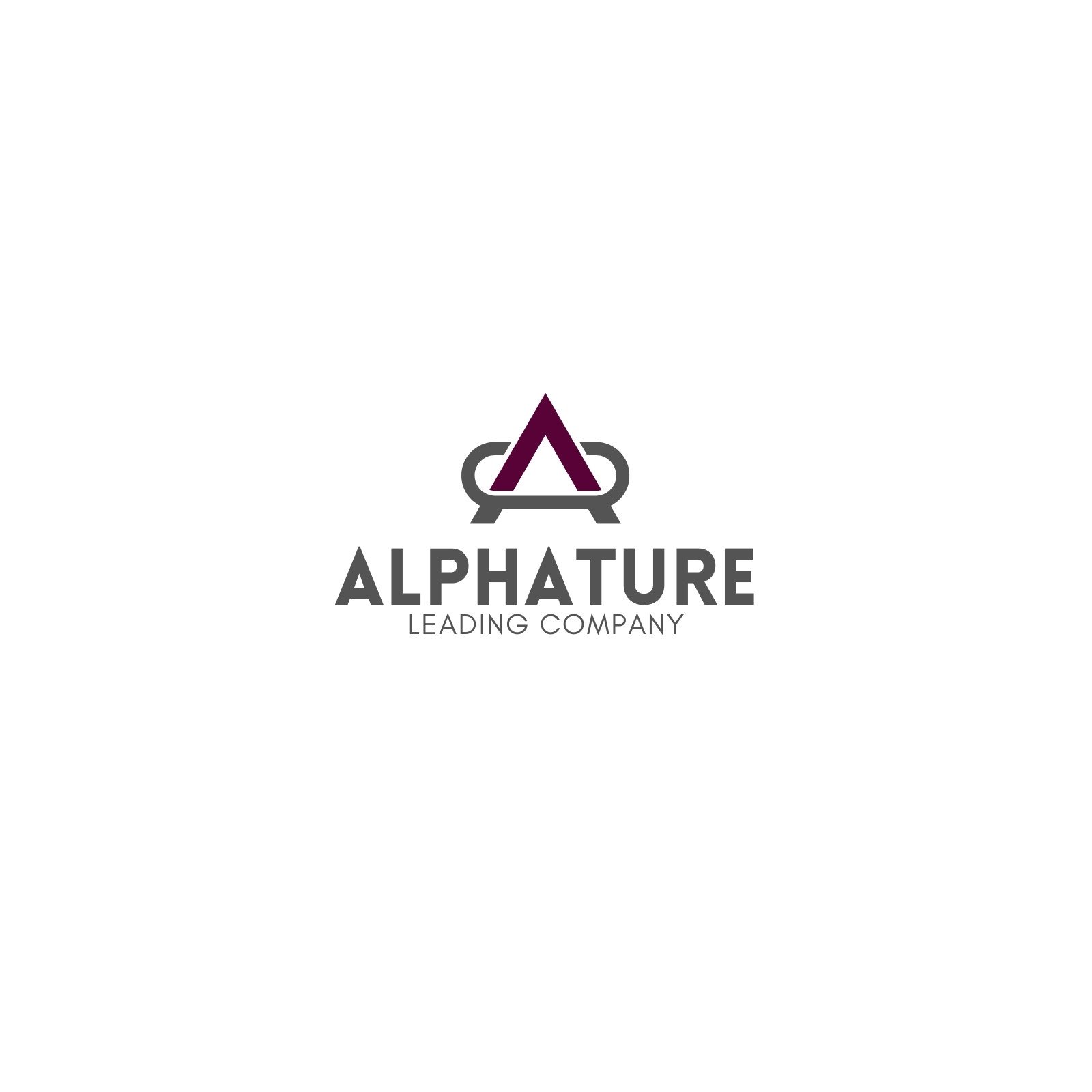 Alpha logo in minimal design Stock Vector Image & Art - Alamy