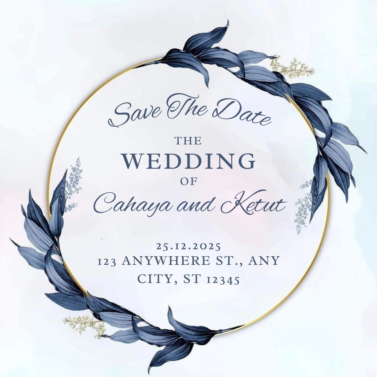 Page 2 - Free Printable, Customizable Wedding Card Templates | Canva