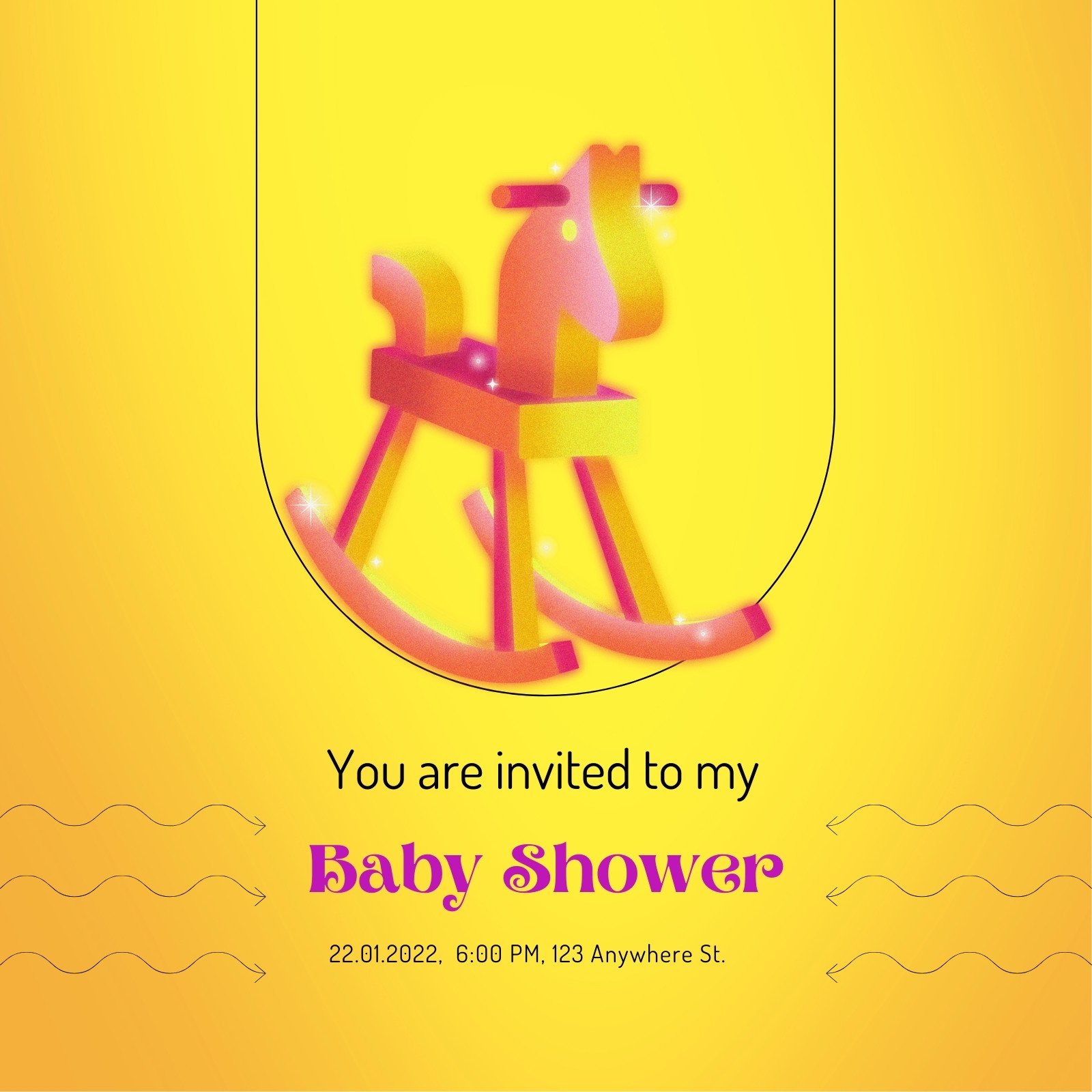 zebra princess baby shower invitations